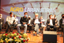  O governador Carlos Massa Ratinho Junior participou, nesta sexta-feira (10), do lançamento da Agro Laranjeiras, nova empresa de desmamados que fará um investimento inicial de R$ 377 milhões no Estado.  Laranjeiras do Sul, 10/09/2021  -  Foto: Ari Dias/AEN