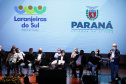  O governador Carlos Massa Ratinho Junior participou, nesta sexta-feira (10), do lançamento da Agro Laranjeiras, nova empresa de desmamados que fará um investimento inicial de R$ 377 milhões no Estado.. Foto:Jonathan Campos/AEN