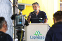 O governador Carlos Massa Ratinho Junior participou nesta sexta-feira (10) das comemorações de 30 anos da Cooperativa de Produtores de Sementes Coprossel, em Laranjeiras do Sul, na região central do Estado. Foto: José Fernando Ogura/AEN