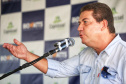O governador Carlos Massa Ratinho Junior participou nesta sexta-feira (10) das comemorações de 30 anos da Cooperativa de Produtores de Sementes Coprossel, em Laranjeiras do Sul, na região central do Estado. Foto: José Fernando Ogura/AEN
