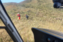O Corpo de Bombeiros resgatou com vida um homem que estava perdido há seis dias, na região do Pico Paraná, neste domingo (12/09), após mais de 120 horas de operação. Foi mobilizada uma grande estrutura para busca e resgate da vítima por meio do Grupo de Operações de Socorro Tático (GOST).  -  Foto: BPMOA/GOST