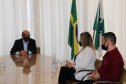 A Secretaria de Estado da Fazenda entregou nesta segunda-feira (13) os prêmios do último sorteio do Programa Nota Paraná. Na ocasião, compareceram as contribuintes de Curitiba ganhadoras dos prêmios máximos de R$ 1 milhão e R$ 200 mil reais e também representantes das entidades sociais que foram contempladas.  -  Curitiba, 13/09/2021  -  Foto: SEFA