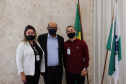 A Secretaria de Estado da Fazenda entregou nesta segunda-feira (13) os prêmios do último sorteio do Programa Nota Paraná. Na ocasião, compareceram as contribuintes de Curitiba ganhadoras dos prêmios máximos de R$ 1 milhão e R$ 200 mil reais e também representantes das entidades sociais que foram contempladas.  -  Curitiba, 13/09/2021  -  Foto: SEFA