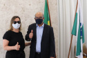 A Secretaria de Estado da Fazenda entregou nesta segunda-feira (13) os prêmios do último sorteio do Programa Nota Paraná. Na ocasião, compareceram as contribuintes de Curitiba ganhadoras dos prêmios máximos de R$ 1 milhão e R$ 200 mil reais e também representantes das entidades sociais que foram contempladas.  -  Curitiba, 13/09/2021  -  Foto: SEFA