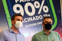 Paraná recebe mais 303 mil vacinas contra a Covid-19 para primeira dose. Foto: Américo Antonio/SESA