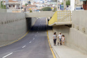 A Coordenação da Região Metropolitana de Curitiba (Comec) entregou nesta segunda-feira (13) a trincheira da Rua Arapongas, no cruzamento com a Avenida das Torres, em São José dos Pinhais. 
Foto Gilson Abreu/AEN
