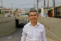 A Coordenação da Região Metropolitana de Curitiba (Comec) entregou nesta segunda-feira (13) a trincheira da Rua Arapongas, no cruzamento com a Avenida das Torres, em São José dos Pinhais. 
Foto Gilson Abreu/AEN
