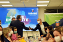 O Estado está recebendo a visita da equipe técnica da Secretaria de Atenção Primária à Saúde do Ministério da Saúde nesta semana para debater o contexto da pandemia. O objetivo do encontro é um acompanhamento das ações que estão sendo realizadas e futuras do cuidado integrado e dirigido à população dos 399 municípios.  -  Curitiba, 13/09/2021  -  Foto: Américo Antonio/SESA