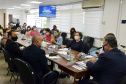 O Estado está recebendo a visita da equipe técnica da Secretaria de Atenção Primária à Saúde do Ministério da Saúde nesta semana para debater o contexto da pandemia. O objetivo do encontro é um acompanhamento das ações que estão sendo realizadas e futuras do cuidado integrado e dirigido à população dos 399 municípios.  -  Curitiba, 13/09/2021  -  Foto: Américo Antonio/SESA