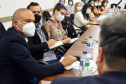 O Estado está recebendo a visita da equipe técnica da Secretaria de Atenção Primária à Saúde do Ministério da Saúde nesta semana para debater o contexto da pandemia. O objetivo do encontro é um acompanhamento das ações que estão sendo realizadas e futuras do cuidado integrado e dirigido à população dos 399 municípios.  -  Curitiba, 13/09/2021  -  Foto: Américo Antonio/SESA