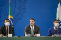 O governador Carlos Massa Ratinho Junior assina nesta quarta-feira (15), o decreto da última etapa de transferência de custódia dos presos das carceragens da Polícia Civil para a gestão plena do Departamento Penitenciário do Paraná (DEPEN). 15/09/2021 -
 Foto: Gilson Abreu/AEN