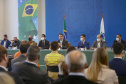 O governador Carlos Massa Ratinho Junior assina nesta quarta-feira (15), o decreto da última etapa de transferência de custódia dos presos das carceragens da Polícia Civil para a gestão plena do Departamento Penitenciário do Paraná (DEPEN). 15/09/2021 -
 Foto: Gilson Abreu/AEN