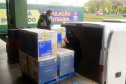 A Secretaria de Estado da Saúde (Sesa) recebeu mais 63.180 vacinas contra a Covid-19 da Pfizer/BioNTech nesta quarta-feira (15). O voo LA-3443 desembarcou no Aeroporto Internacional Afonso Pena, em São José dos Pinhais, às 12h55.-  Curitiba, 15/09/2021  -  Foto: Américo Antonio/SESA