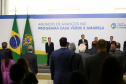 O governo federal anunciou nesta quarta-feira (15) mudanças nas diretrizes do programa Casa Verde e Amarela que deverão facilitar a aquisição de casa própria pela população de todo o País e em especial do Paraná, que possui a maior parceria vigente em habitação com a União. O evento em que foram apresentados os detalhes foi realizado em Brasília e teve a participação do vice-governador Darci Piana e do diretor-presidente da Cohapar, Jorge Lange. Foto: Camila Tonett