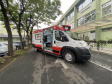 O município de Adrianópolis recebeu uma ambulância de suporte básico, para reforço do Serviço de Atendimento Móvel de Urgência (Samu). O veículo no valor de R$ 161,5 mil foi entregue nesta quarta-feira (15) pelo secretário de Estado da Saúde, Beto Preto.  -  Curitiba, 15/09/2021  -  Foto: Américo Antonio/SESA