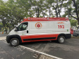 O município de Adrianópolis recebeu uma ambulância de suporte básico, para reforço do Serviço de Atendimento Móvel de Urgência (Samu). O veículo no valor de R$ 161,5 mil foi entregue nesta quarta-feira (15) pelo secretário de Estado da Saúde, Beto Preto.  -  Curitiba, 15/09/2021  -  Foto: Américo Antonio/SESA