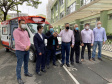 O município de Adrianópolis recebeu uma ambulância de suporte básico, para reforço do Serviço de Atendimento Móvel de Urgência (Samu). O veículo no valor de R$ 161,5 mil foi entregue nesta quarta-feira (15) pelo secretário de Estado da Saúde, Beto Preto.  -  Curitiba, 15/09/2021  -  Foto: Américo Antonio/SESA