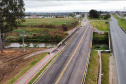 Ponte do rio Iguaçu é liberada em São José dos Pinhais. Foto: COMEC
