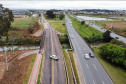 Ponte do rio Iguaçu é liberada em São José dos Pinhais. Foto: COMEC