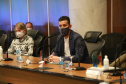 Representantes das três entidades sociais vencedoras do Prêmio Ação Solidária Paraná de 2020 foram recebidos no Palácio Iguaçu, nesta quinta-feira (16), para a entrega do troféu e certificado de reconhecimento da competição de solidariedade promovida pelo Governo do Estado