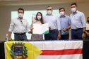 A Secretaria de Estado da Justiça, Família e Trabalho realizou nesta quinta-feira (16), em Umuarama (Noroeste), mais uma etapa do Programa de Interiorização. No evento, o secretário Ney Leprevost explicou o objetivo da ação, que é aprofundar a integração da Pasta com gestores e entidades municipais da região. -  Umuarama, 16/09/2021  -  Foto: SEJUF