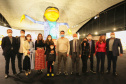 Governador Carlos Massa Ratinho Junior participa da abertura da exposição retrospectiva da carreira dos irmãos Gustavo e Otávio Pandolfo, OSGEMEOS , no Museu Oscar Niemeyer  -  Curitiba, 16/09/2021  -  Foto: José Fernando Ogura/AEN
