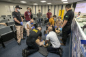 A Portos do Paraná encerrou nesta sexta-feira (17) o treinamento de um grupo de guardas portuários que integram a Brigada de Emergência no Módulo Avançado.  -  Paranaguá, 17/09/2021  -  Foto: Claudio Neves/Portos do Paraná