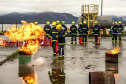 A Portos do Paraná encerrou nesta sexta-feira (17) o treinamento de um grupo de guardas portuários que integram a Brigada de Emergência no Módulo Avançado.  -  Paranaguá, 17/09/2021  -  Foto: Claudio Neves/Portos do Paraná
