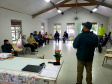 A Portos do Paraná promoveu na quinta-feira (16), na bacia hidrográfica do Baixo Rio Cachoeira, em Antonina, uma reunião com agricultores locais sobre o Programa de Recuperação de APPs Degradadas (PRAD).  - Paranaguá, 17/09/2021  -  Foto: Pierpaolo Notta/Portos do Paraná