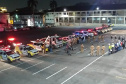 A operação da Ação Integrada de Fiscalização Urbana (AIFU) abordou 17 pontos comerciais na Capital entre a noite de sábado (18/09) e a madrugada de domingo (19/09). O trabalho resultou em sete estabelecimentos comerciais fechados e R$ 595.550,00 mil em multas aplicadas pelos agentes municipais. As equipes da AIFU dispersaram 1.684 pessoas de aglomerações. -  Curitiba, 19/09/2021  -  Foto: SESP-PR