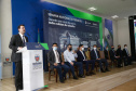 O governador Carlos Massa Ratinho Junior participa nesta segunda-feira (20), do lançamento da Semana Nacional de Transito ao lado do secretário nacional de Trânsito, Frederico Carneiro, e do diretor-geral do Detran-PR, Wagner Mesquita. 20/09/2021 - Foto: Jonathan Campos/AEN