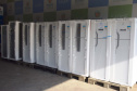 A Secretaria de Estado da Saúde (Sesa) recebeu 20 geladeiras e quatro câmaras frias, ou ultrafreezers, por meio do movimento Unidos pela Vacina. Os novos equipamentos auxiliarão no armazenamento de insumos como vacinas e medicamentos, nas 22 Regionais de Saúde. A entrega foi realizada nesta segunda-feira (20) na Coordenação de Material de Patrimônio (Comp).
Foto: Américo Antonio/SESA