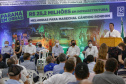 Marechal Cândido Rondon, no Oeste do Paraná, ganhará duas obras de infraestrutura muito aguardadas pela população. O governador Carlos Massa Ratinho Junior esteve no município nesta quarta-feira (22) e anunciou a liberação de cerca de R$ 22,8 milhões em recursos para a retomada do Contorno Oeste da cidade e para a remodelação da Avenida Rio Grande do Sul, uma das principais vias de entrada. 
Foto Gilson Abreu/AEN