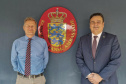 A inovação do Paraná no combate à corrupção chamou a atenção do embaixador da Dinamarca, Nicolai Prytz, que levantou a possibilidade de parcerias nessa área. Ele recebeu o controlador-geral do Estado, Raul Siqueira, na manhã desta quarta-feira (22), na embaixada em Brasília.  -  Curitiba, 22/09/2021  -  Foto: CGE