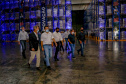 Governador Carlos Massa Ratinho Junior, participou da inauguração da nova planta industrial da Sooro Renner, líder nacional na produção de proteínas derivadas do soro de leite, em Marechal Cândido Rondon - Presentes, o 
prefeito Marcio Rauber e o diretor-presidente da Sooro Renner, William da Silva  - Marechal Cândido Rondon, 22/09/2021  -  Foto: Gilson Abreu/AEN