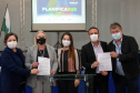 A Secretaria de Estado da Saúde (Sesa) lançou a segunda fase do PlanificaSUS nesta quinta-feira (23) em Irati. A 4ª Regional de Saúde foi sede do projeto no Paraná e desde 2019 desempenha ações voltadas para a Atenção à Saúde do Idoso. -  Curitiba, 23/09/2021  -  Foto: Américo Antonio/SESA