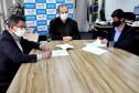 A Universidade Estadual de Ponta Grossa (UEPG) e a Prefeitura de Cerro Azul firmaram, nesta quinta-feira (23), acordo de cooperação técnica e científica, visando à revisão do Plano Diretor Municipal (PDM) da cidade, localizada na região metropolitana de Curitiba. -  Curitiba, 23/09/2021  -  Foto: SETI