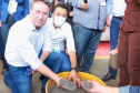 O Centro Oeste do Paraná ganhou a 1ª planta térmica no Brasil para tratar resíduos sólidos urbanos em pequena escala e com uma tecnologia inovadora. A Usina de Termomagnetização utiliza a tecnologia para o tratamento de resíduos sólidos urbanos com sustentabilidade.  -  curitiba, 24/09/2021  -  Foto: Alessandro Vieira/AEN