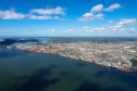 Novo sistema de drenagem pluvial é instalado em 375 mil m² do Porto de Paranaguá  -  Paranaguá, 24/09/2021  -  Foto: Rodrigo Félix Leal