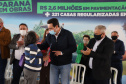 Governador Carlos Massa Ratinho Junior entrega Títulos de Regularização Fundiária e libera recursos em Irati -  Irati, 24/09/2021  -  Foto: Ari Dias/AEN