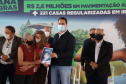 Governador Carlos Massa Ratinho Junior entrega Títulos de Regularização Fundiária e libera recursos em Irati -  Irati, 24/09/2021  -  Foto: Ari Dias/AEN