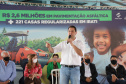Governador Carlos Massa Ratinho Junior entrega Títulos de Regularização Fundiária e libera recursos em Irati -  Irati, 24/09/2021  -  Foto: Ari Dias/AEN