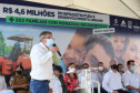 O governador Carlos Massa Ratinho Junior entrega nesta sexta-feira (24), para Inácio Martins, no Centro-Sul do Estado, 202 títulos de regularização fundiária para moradores do bairro São Roque. E tambem libera R$ 2 milhões para pavimentação de vias. Na foto, presidente da Cohapar, Jorge Lange, 24/09/2021 - Foto: Geraldo Bubniak/AEN