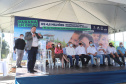 O governador Carlos Massa Ratinho Junior entrega nesta sexta-feira (24), para Inácio Martins, no Centro-Sul do Estado, 202 títulos de regularização fundiária para moradores do bairro São Roque. E tambem libera R$ 2 milhões para pavimentação de vias. Na foto, o deputado Hussein Bakri24/09/2021 - Foto: Geraldo Bubniak/AEN