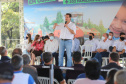 O governador Carlos Massa Ratinho Junior entrega nesta sexta-feira (24), para Inácio Martins, no Centro-Sul do Estado, 202 títulos de regularização fundiária para moradores do bairro São Roque. E tambem libera R$ 2 milhões para pavimentação de vias. 24/09/2021 - Foto: Geraldo Bubniak/AEN