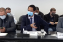Nesta quinta-feira (23/09), o Secretário da Segurança Pública do Paraná, Romulo Marinho Soares, participou da reunião nacional do Conselho dos Secretários de Estado da Justiça, Cidadania, Direitos Humanos e Administração Penitenciária (CONSEJ), em Pernambuco (PE). -  Curitiba, 24/09/2021  - Foto: SESP