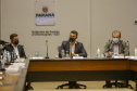 Semana da Inovação - Leandro Moura, presidente da Celepar - Marcelo Rangel, superintendente de Inovação -  Aldo Bona, superintendente de Ciência, Tecnologia e Ensino Superior  - Curitiba, 27/09/2021  - Foto Gilson Abreu/AEN