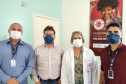 Sou portuário, sou voluntário: colaboradores fazem campanha de doação de sangue  -  Paranaguá, 27/09/2021  - Foto: Rodrigo Sell/Portos do Paraná