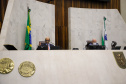 O secretário de Estado da Fazenda, Renê Garcia Júnior, apresenta os dados do Governo relativos ao cumprimento das metas fiscais referente ao 2º quadrimestre de 2021 - de maio a agosto deste ano. Foto: Ari Dias/AEN