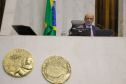 O secretário de Estado da Fazenda, Renê Garcia Júnior, apresenta os dados do Governo relativos ao cumprimento das metas fiscais referente ao 2º quadrimestre de 2021 - de maio a agosto deste ano. Foto: Ari Dias/AEN